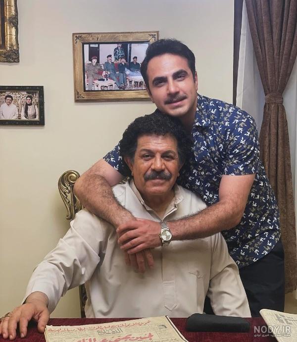 عکس سلفی پریزاد طوبی و فخرالدین بیرون سریال عکس سلفی پریزاد طوبی و فخرالدین بیرون سریال