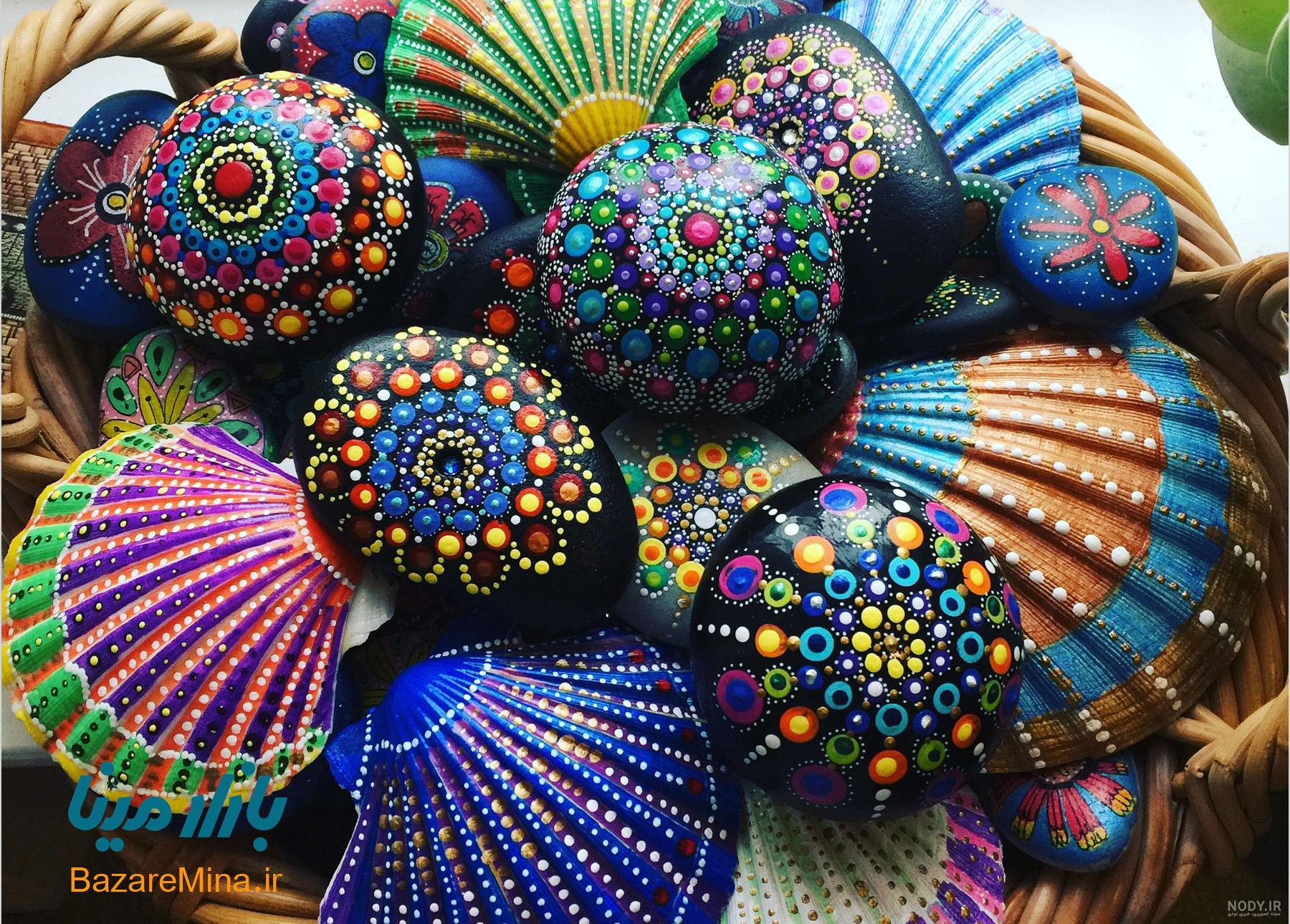 نقاشی صدف - عکس نودی نقاشی صدف - عکس نودی