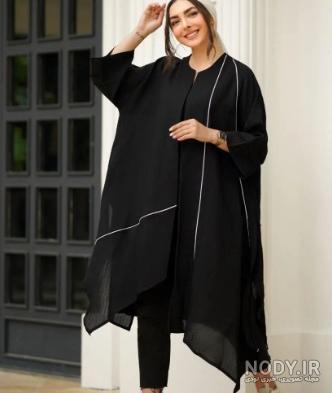 30 مدل مانتو مشکی دخترانه برای محرم