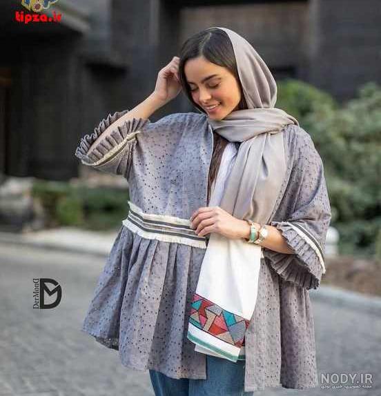بیش از ۳۰ مدل مانتو کوتاه مجلسی دخترانه و زنانه جدید + عکس