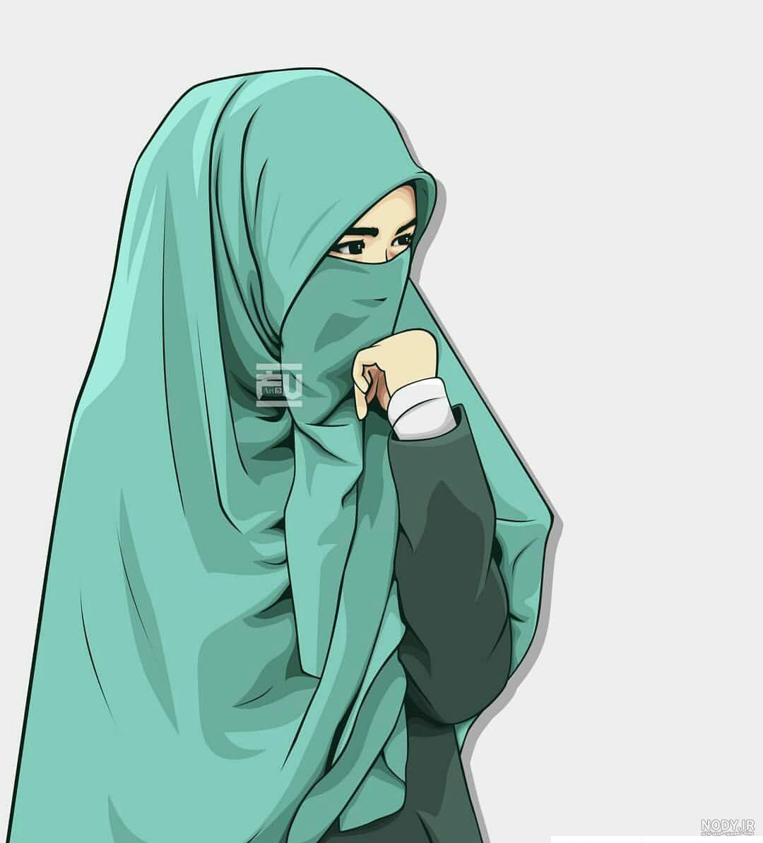 تصویر زمینه دختر چادری