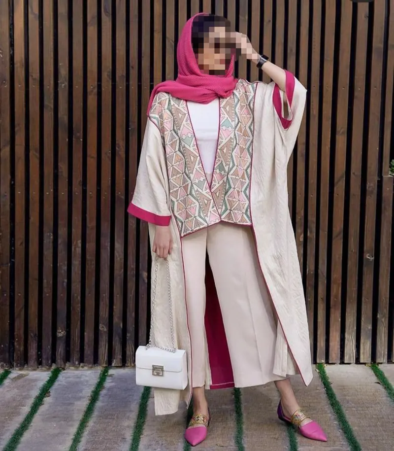 جدیدترین مدل مانتو سنتی زنانه