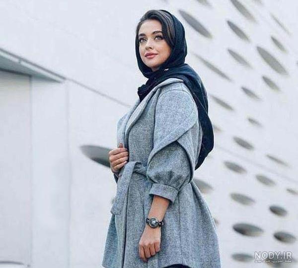خرید مانتو مجلسی مشکی کوتاه شیک زنانه مدل مانتو مشکی کار شده