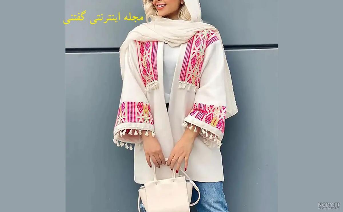 شیک ترین مدل های مانتو دخترانه مد امسال اینستاگرام