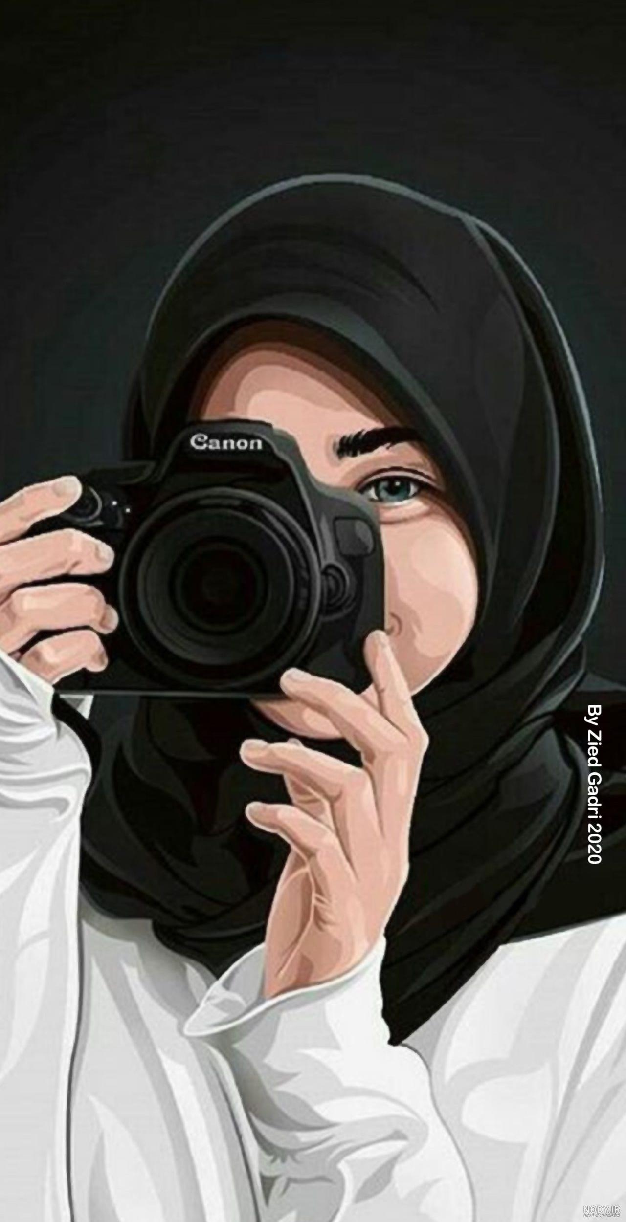 عکس دختر مذهبی با چادر