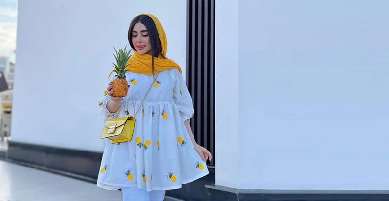 عکس مانتو دخترانه تابستانی