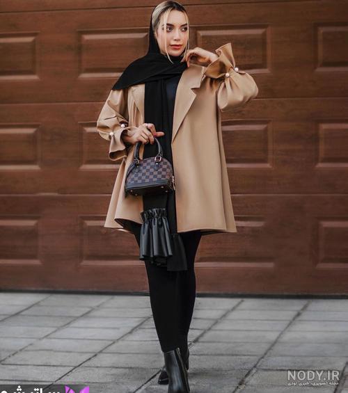 عکس مانتو قهوه ای - عکس نودی عکس مانتو قهوه ای - عکس نودی