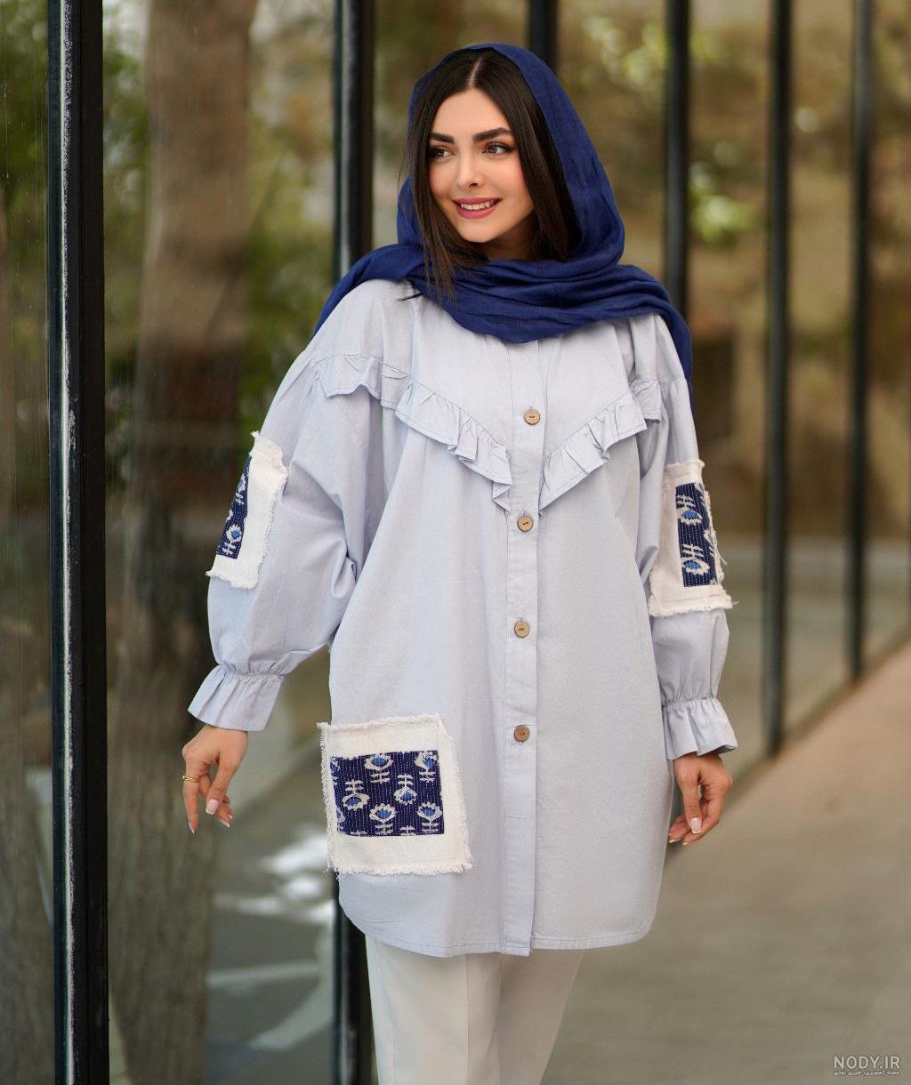 عکس مانتوهای جدید تابستانی دخترانه ❤️ [ بهترین تصاویر ]