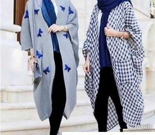 عکس مانتو پانچ جلو باز - عکس نودی