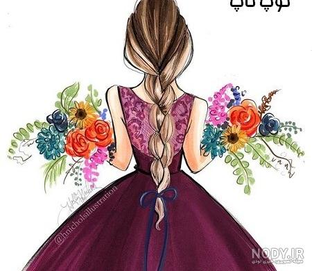 عکس پروفایل گل فانتزی دخترانه