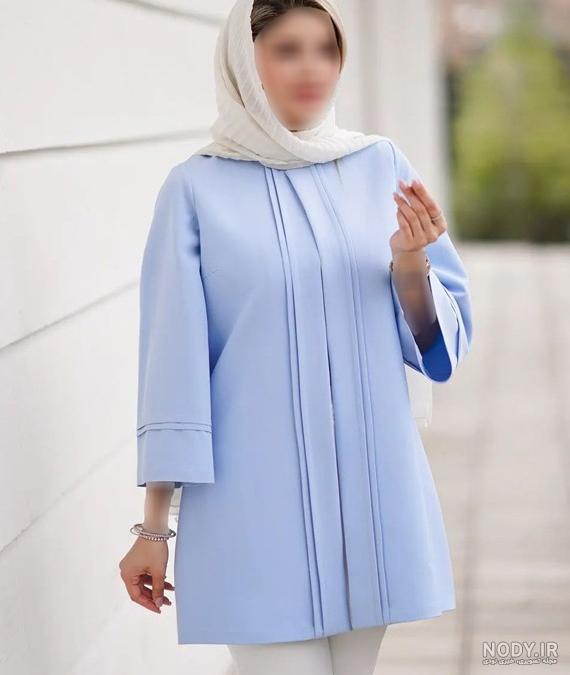 مانتو جلو بسته دکمه دار – Donamod
