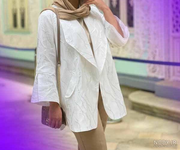 مانتو شومیزی دو جیب کوتاه - مدل مانتو شومیزی جدید و دخترانه