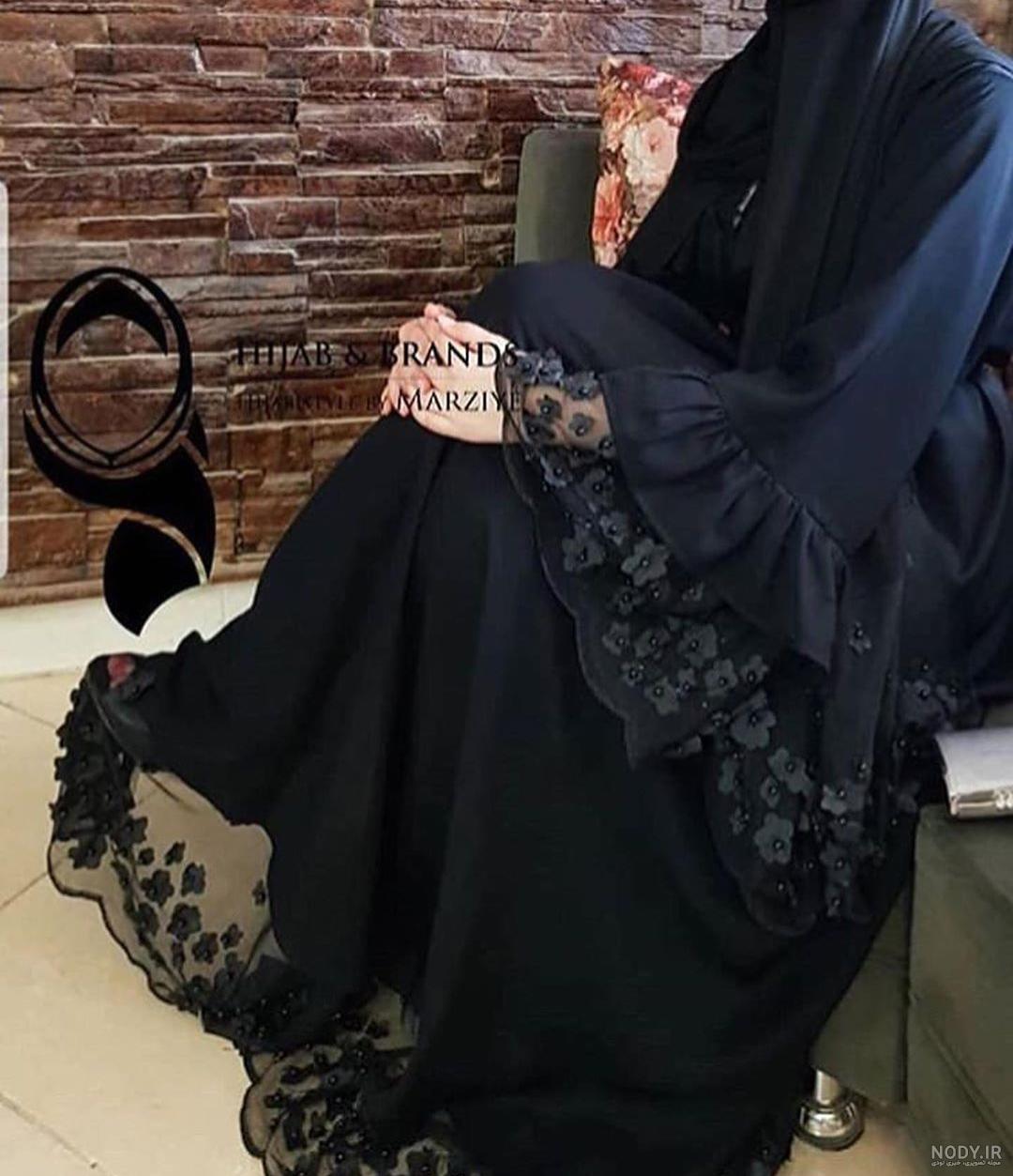 مانتو عبایی مدل افرا