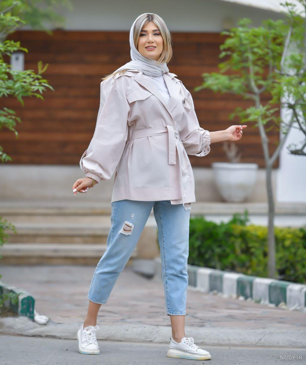 مدل مانتو تابستانی دخترانه اسپرت جدید بلند