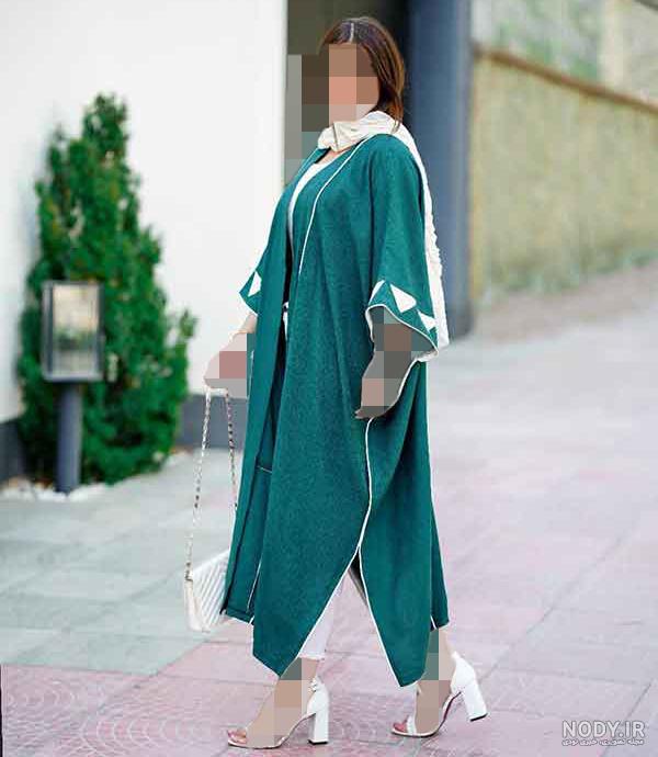 مدل مانتو جلو باز پانچ ❤️ [ بهترین تصاویر ]