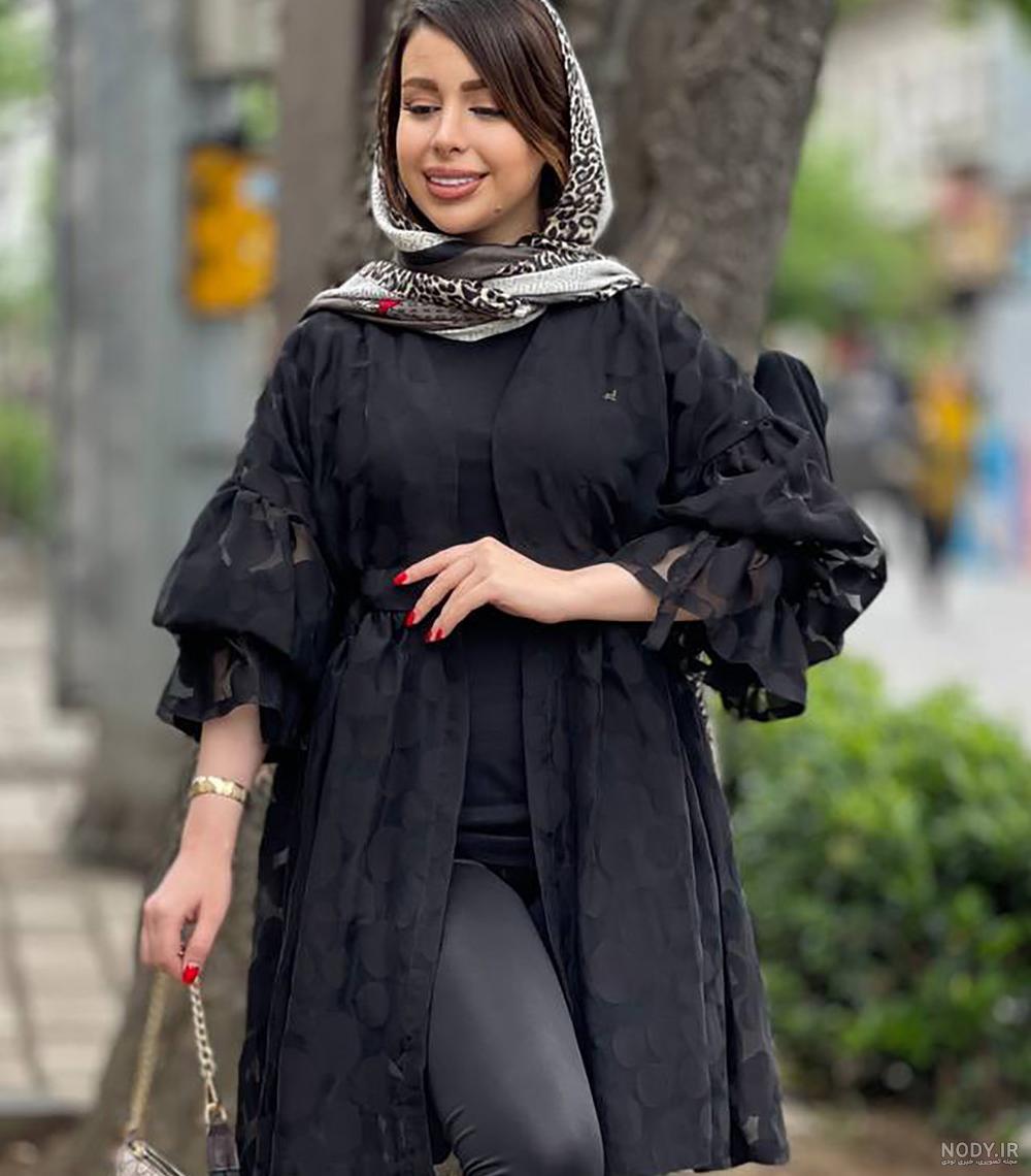 مدل مانتو جلو باز کوتاه زیبا شیک با مدل های متنوع زنانه و دخترانه - الی مگ