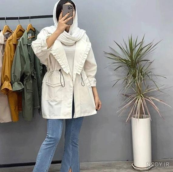 مدل مانتو دخترانه شیک و باکلاس ساده برای عید 1402 کوتاه و بلند