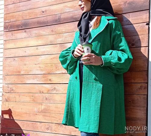 مدل مانتو شیک و با کلاس ساده و جدید و به روز - السن