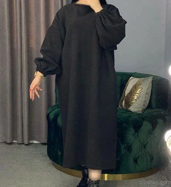 مدل مانتو عبایی مجلسی مشکی، خلیجی، جلوباز و جلو بسته جدید (50 مدل) · جدید  ۱۴۰۳ -❤️ گهر