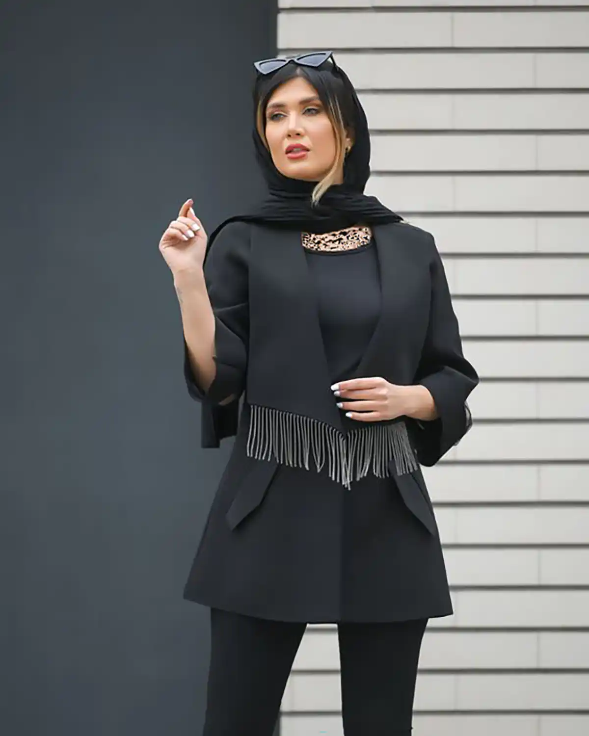 مدل مانتو مشکی برای محرم ۱۴۰۳ (زنانه - دخترانه)