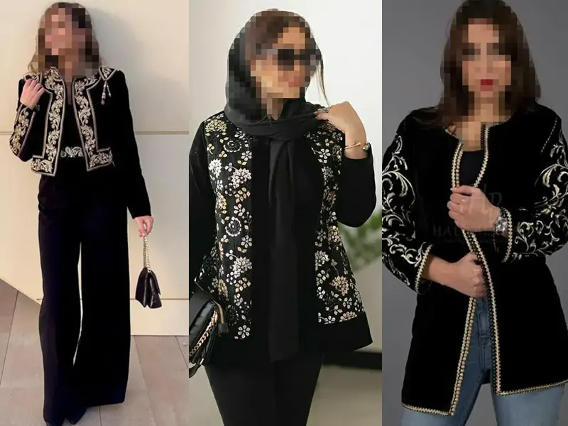۴۵ مدل مانتو مشکی شیک و لاکچری ۲۰۲۰