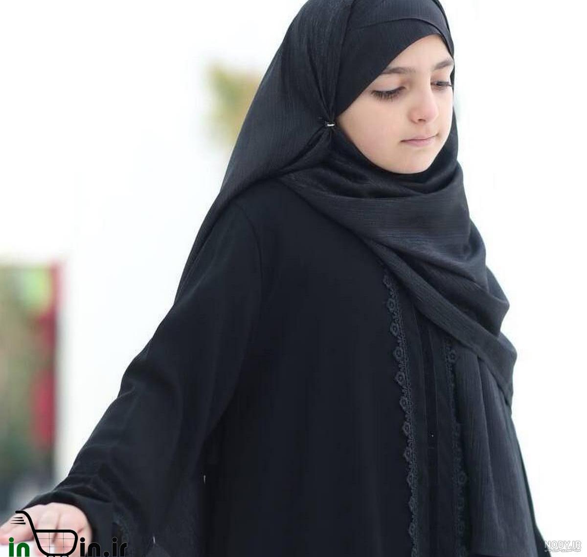 ۶۵ مدل مانتو عبایی جلوباز و جلوبسته، مجلسی، مشکی و حریر - ستاره