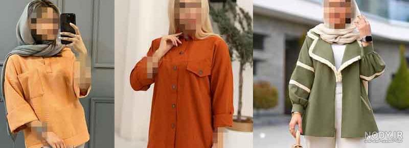 10 مدل مانتو نخی ساده و شیک مناسب بانوان خوش پوش - بانی مگ