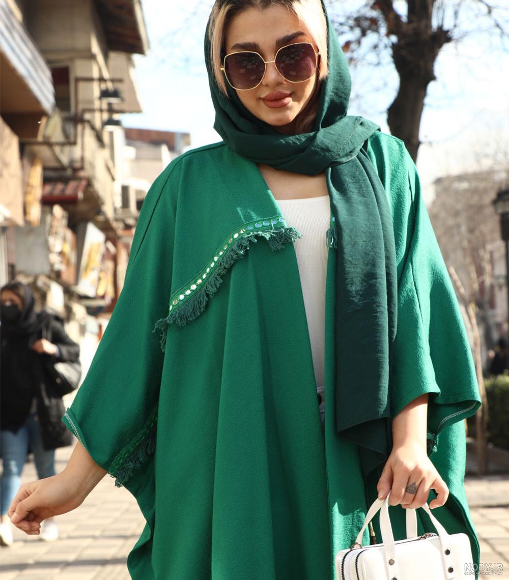 لاکچری مدل مانتو ریش دار جدید
