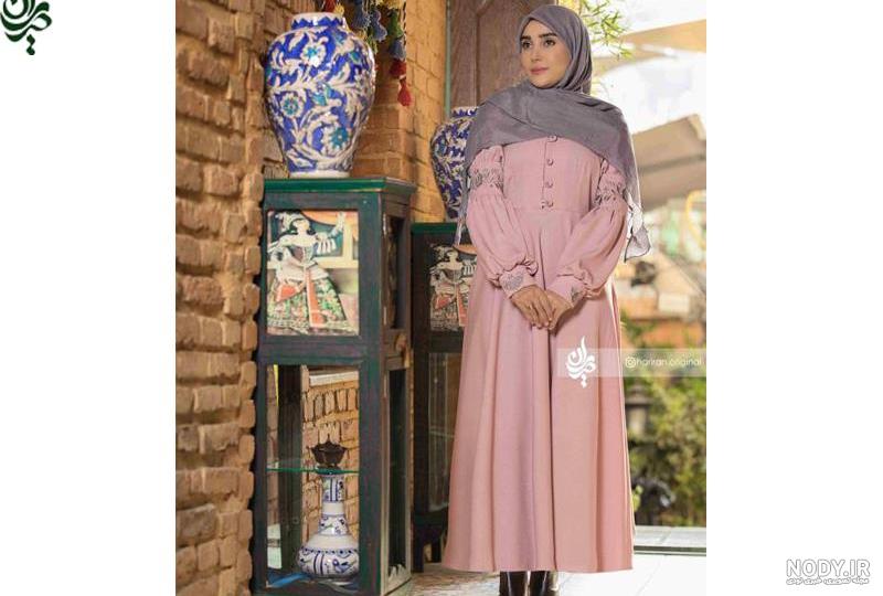 مدل مانتو بلند با پارچه ژرژت - عکس نودی مدل مانتو بلند با پارچه ژرژت - عکس نودی