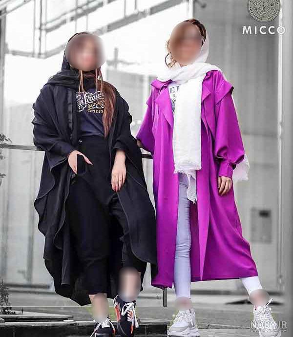مدل مانتو جلو باز دخترانه اسپرت