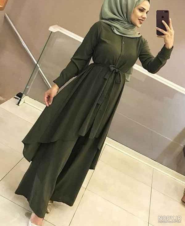 مدل مانتو جلو بسته ابروبادی + زیباترین مدل مانتوهای روز را اینجا ببینید -  الی مگ