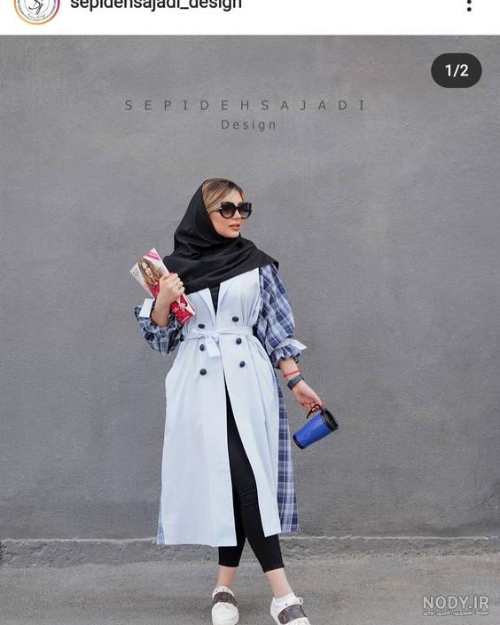 مدل مانتو دانشجویی جدید + استایل دانشجویی دخترانه