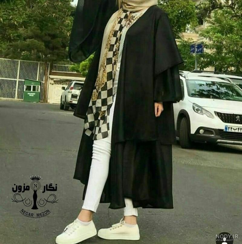 مدل مانتو دخترانه کوتاه مشکی برای محرم مدل مانتو دخترانه کوتاه مشکی برای محرم