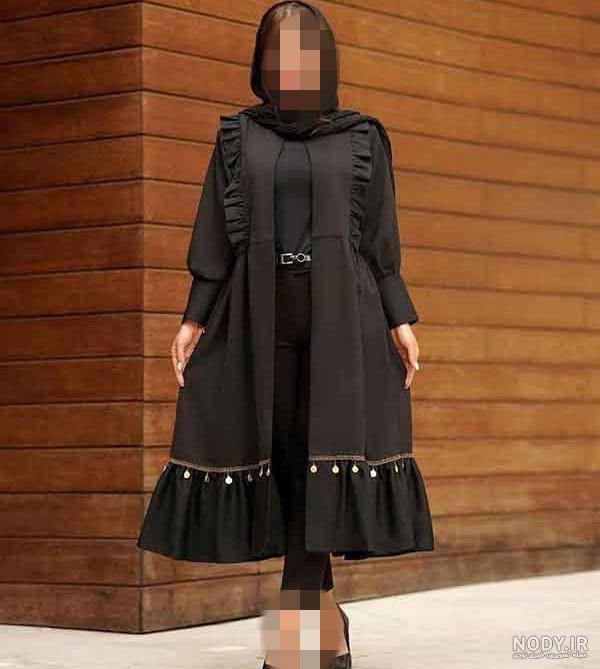 مدل مانتو محرمی مشکی ترکیبی و خاص + مدل اینستاگرامی مدل مانتو محرمی مشکی ترکیبی و خاص + مدل اینستاگرامی