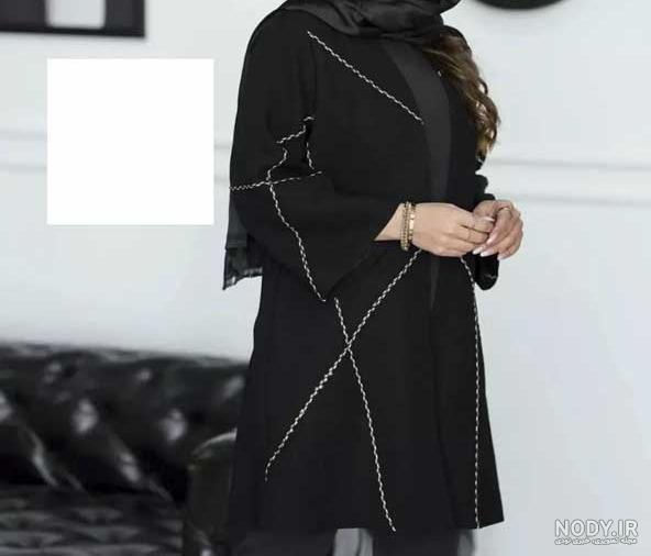 مدل مانتو مشکی جدید 1403 - 79 مدل شیک و جذاب ( به روز شده) | ساتیشو مدل مانتو مشکی جدید 1403 - 79 مدل شیک و جذاب ( به روز شده) | ساتیشو