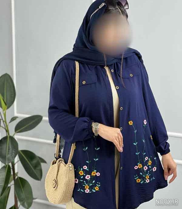 مدل مانتو نخی جدید 2024؛ برای داشتن یک استایل راحت, خنک اما زیبا در فصل تابستان! - گلی خانوم مدل مانتو نخی جدید 2024؛ برای داشتن یک استایل راحت, خنک اما زیبا در فصل تابستان! - گلی خانوم