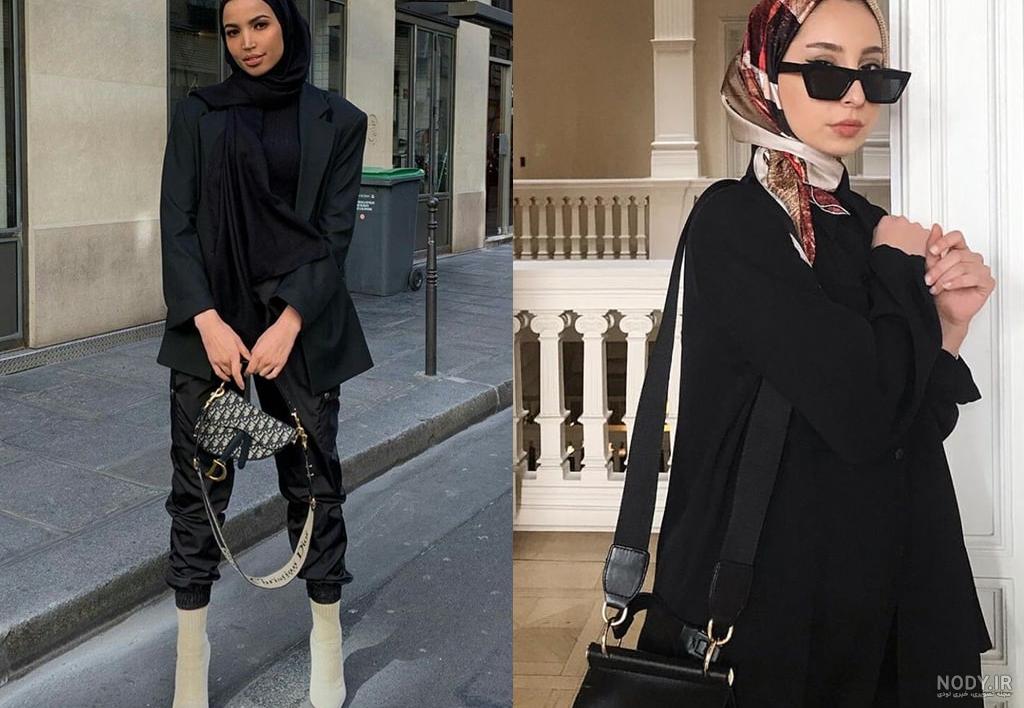30 مدل مانتو مشکی ساده، لاکچری، کوتاه و بلند ویژه محرم - Tjoor 30 مدل مانتو مشکی ساده، لاکچری، کوتاه و بلند ویژه محرم - Tjoor