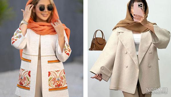 22 مدل مانتوی زنانه کوتاه شیک سال 1400 - مانتوسنتر