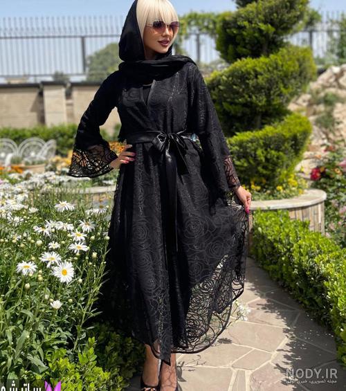 انواع مدل مانتو مشکی بلند؛ از مجلسی و زنانه تا اسپرت و دخترانه - ستاره