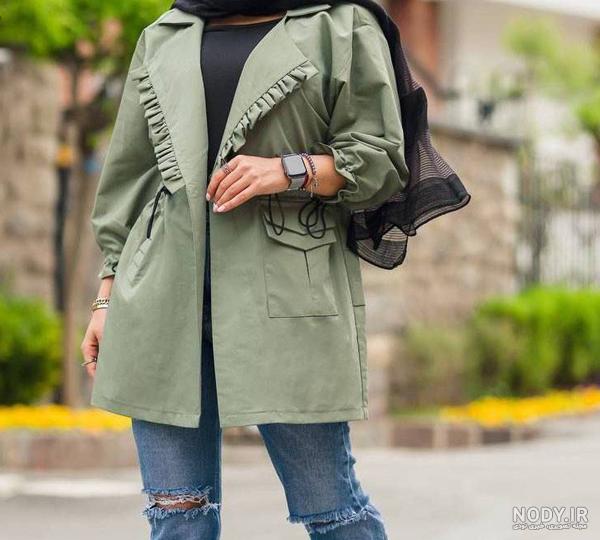 خرید و قیمت مانتو جلو بسته کوتاه گشاد | ترب