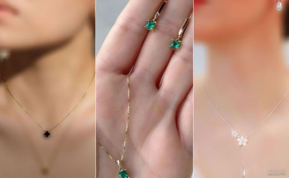 ست طلای دخترانه ظریف ❤️ [ بهترین تصاویر ]
