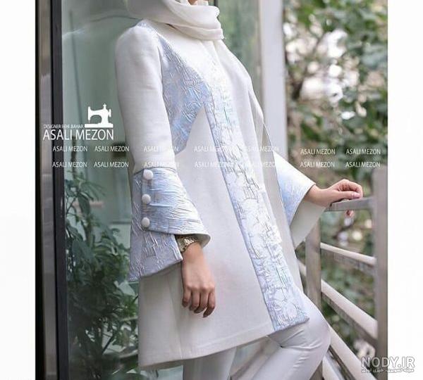 عکس مانتو بلند گیپور - عکس نودی