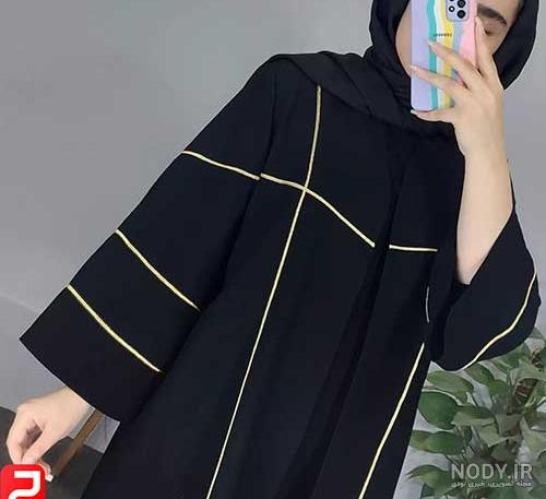 مانتو مشکی مجلسی و اسپرت با استایل های جذابی که قبلاً ندیده اید / این مدل  ها رو حتماً ببین