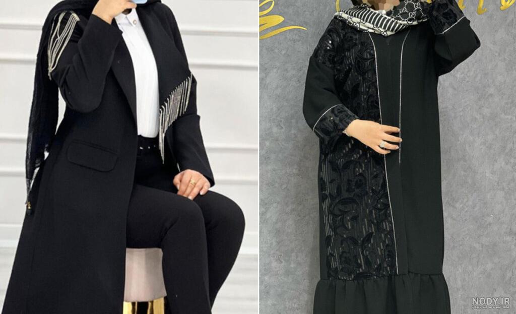 مانتو مشکی | angelgallery گالری آنجل