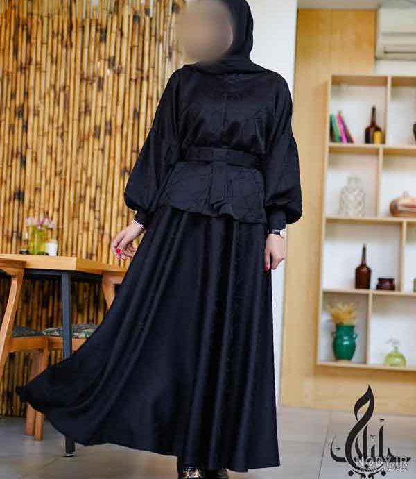 مدل جدید مانتو مشکی برای مراسم و مجالس ( بیش از 100 مدل) - کمدا مدل جدید مانتو مشکی برای مراسم و مجالس ( بیش از 100 مدل) - کمدا