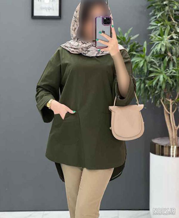 مدل لباس جلو بسته استین کیمونو مدل لباس جلو بسته استین کیمونو