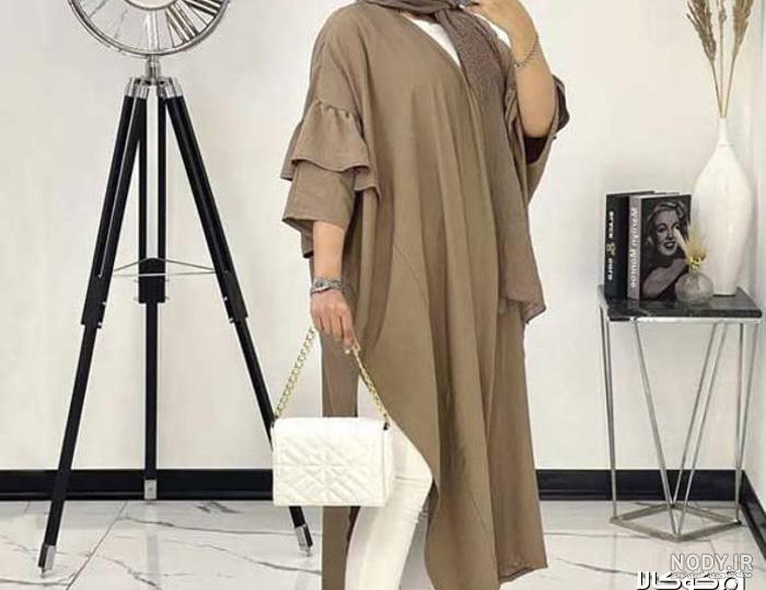 مدل مانتو اسپرت با پارچه ابروبادی ❤️ [ بهترین تصاویر ]