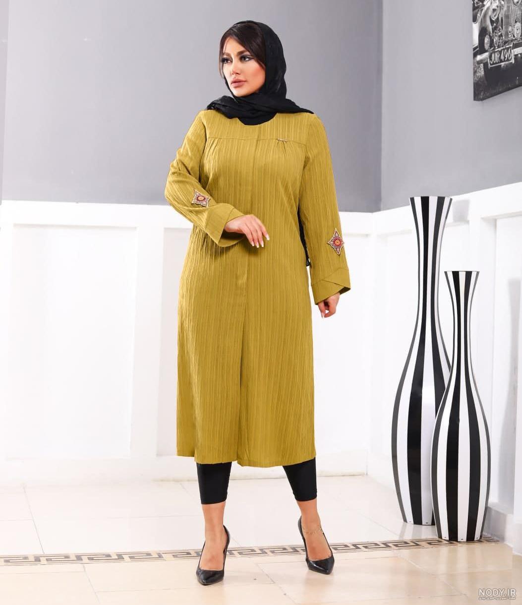مدل مانتو بلند دخترانه اسپرت ❤️ [ بهترین تصاویر ]