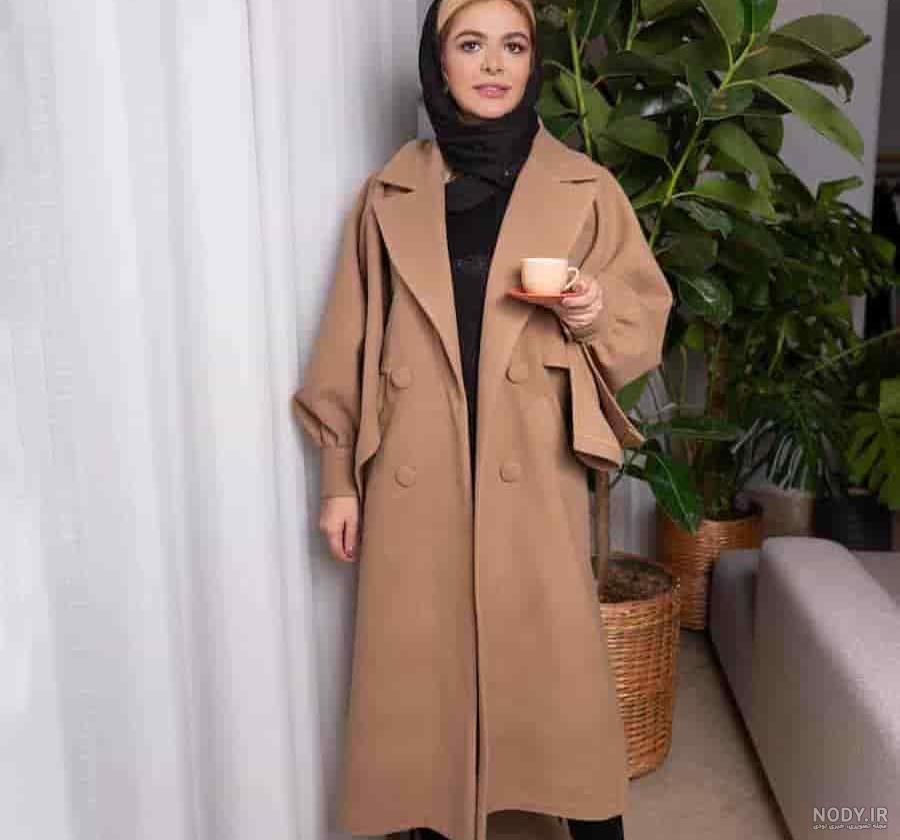 مدل مانتو بلند ساده و اسپرت + مدل مانتو بلند و جدید دکمه دار
