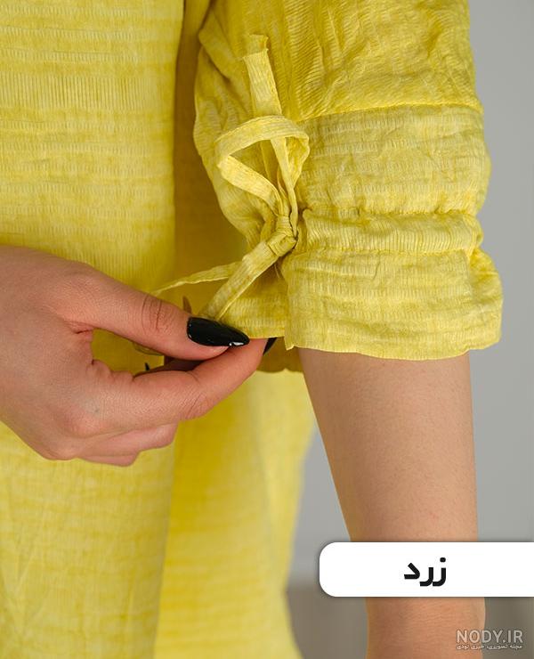 مدل مانتو تابستانی لیمویی رنگ 2021 - 1400 - ساتیشو مدل مانتو تابستانی لیمویی رنگ 2021 - 1400 - ساتیشو